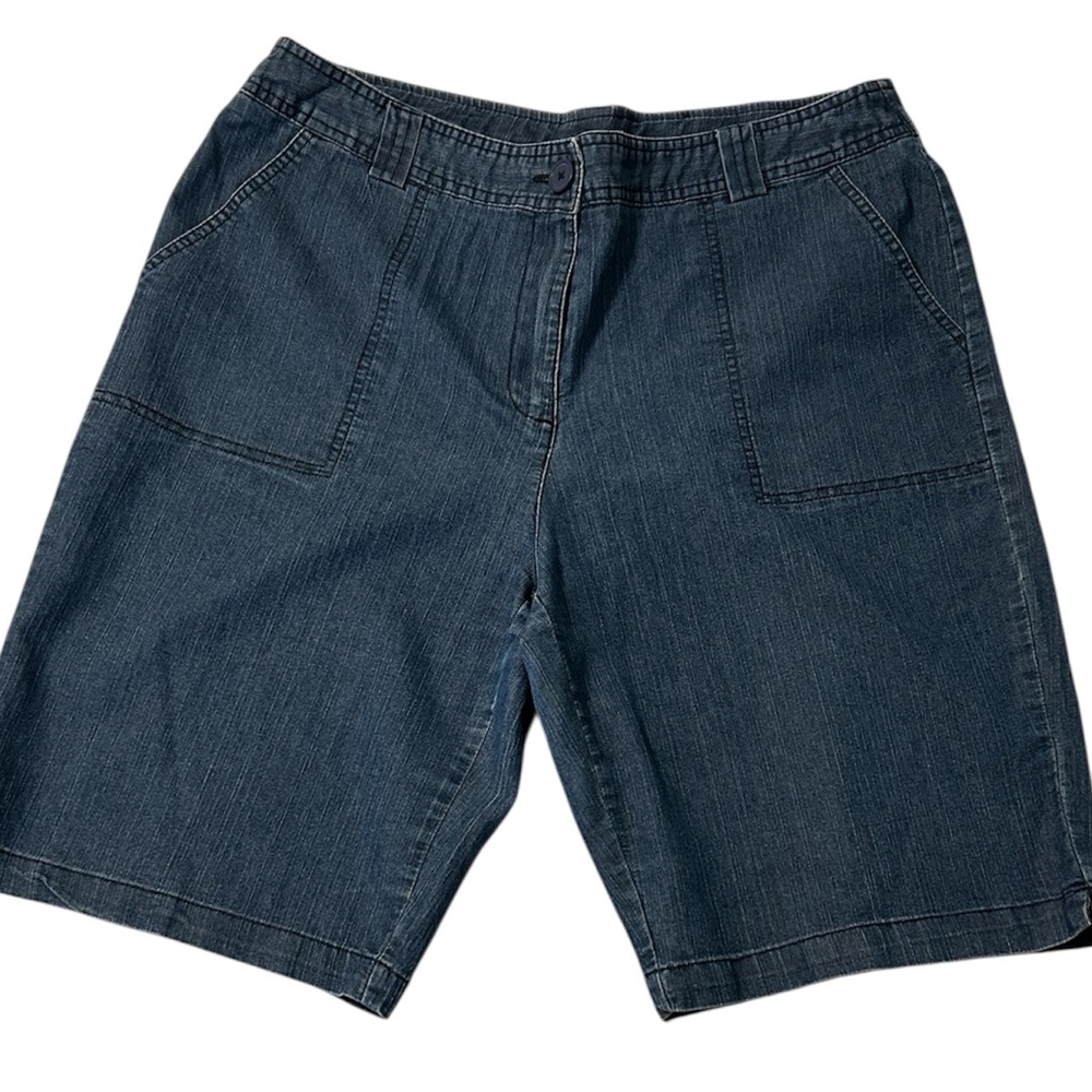White Stag Dark Blue Denim Jean Shorts